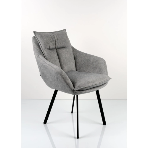 Krzesło DELUXE KR-161 Tkanina STRONG 14 Noga Metalowa